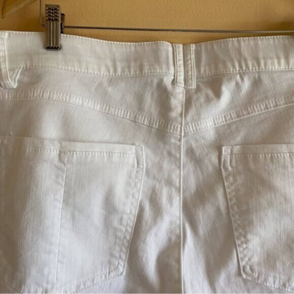 Democracy Ab Solution Jeans Womens 20W White Bootcut Mid Rise Slimming Tummy - Picture 8 of 15